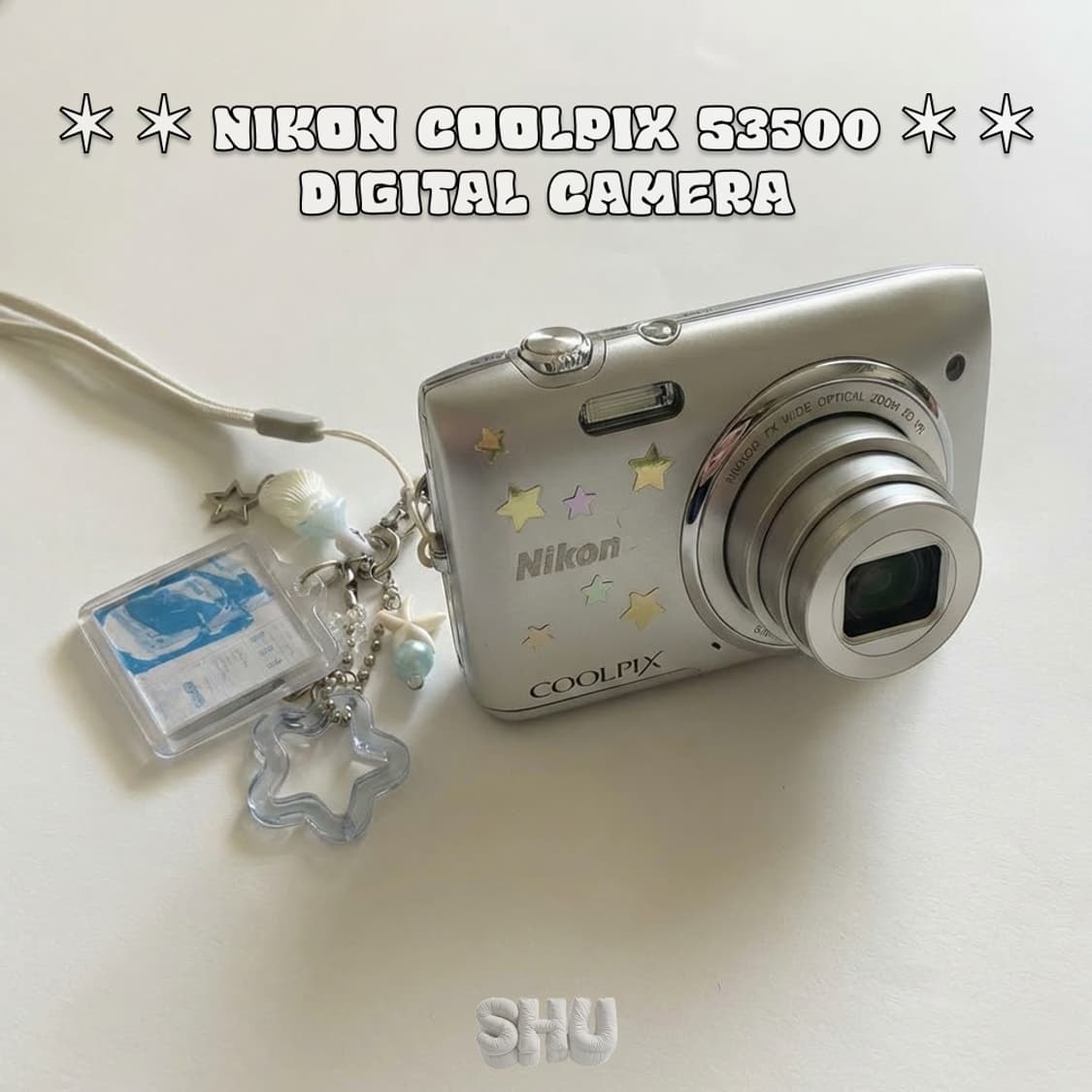 니콘 쿨픽스 S3500 빈티지 디카 디지털카메라 실버 상품이미지1