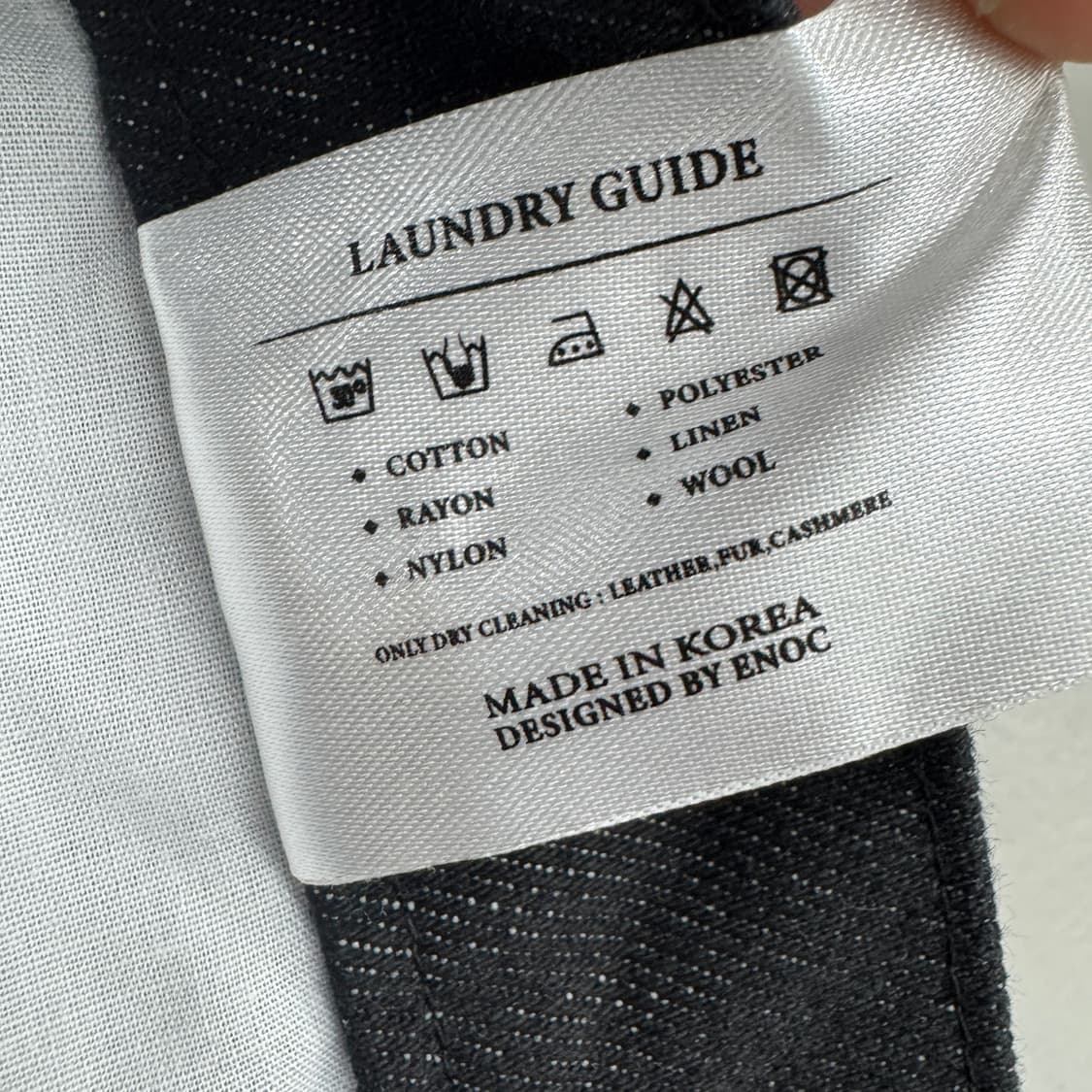 NBA 카펜터 새깅 와이드 데님팬츠 상품이미지8