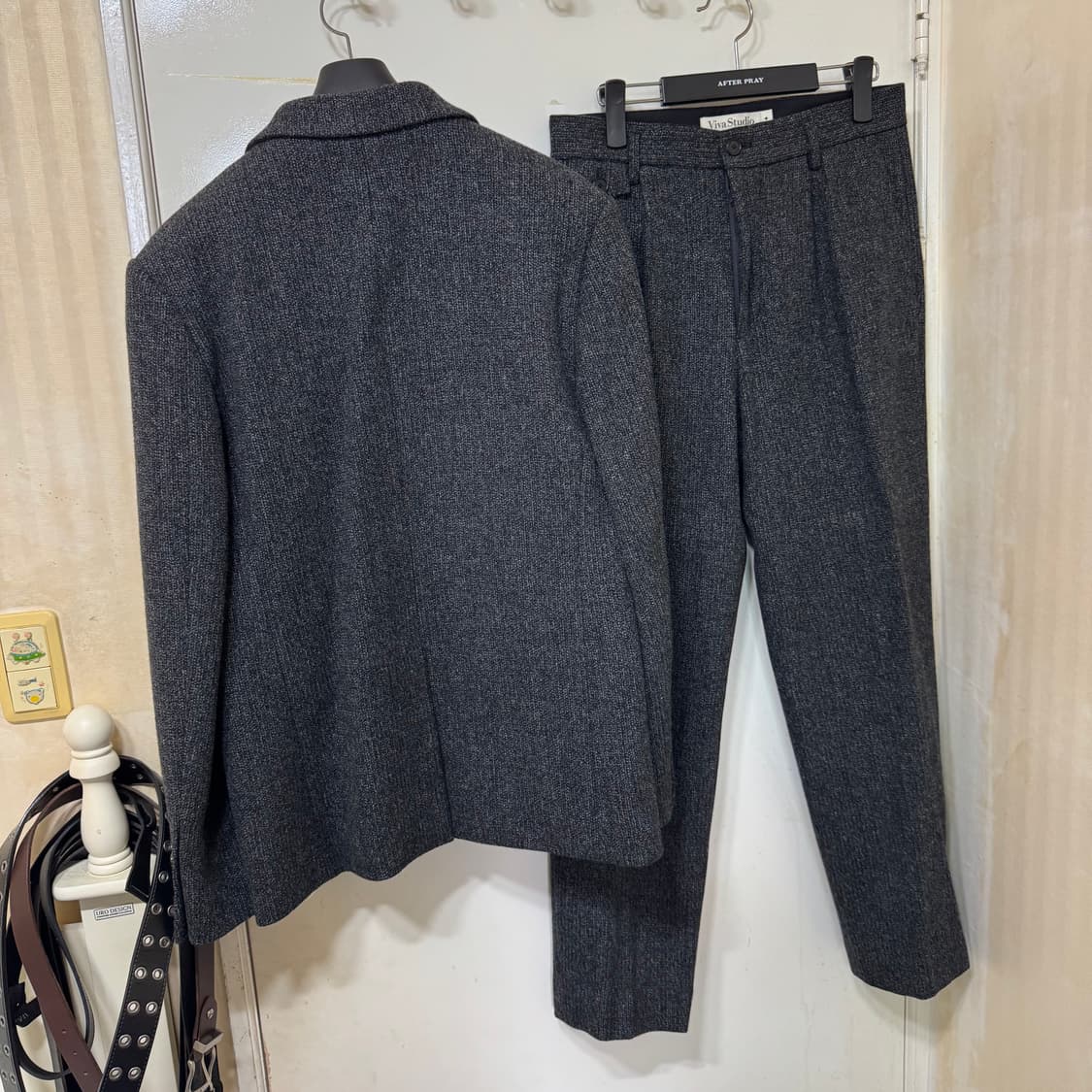 비바스튜디오 헤링본 셋업 수트 상품이미지8