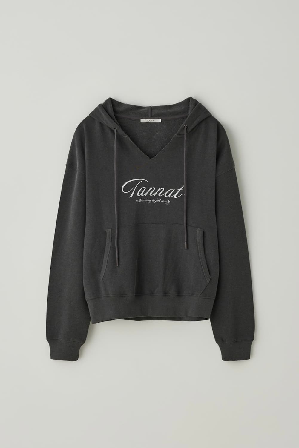 타낫 T/T Relaxed pullover hoodie /charcoal 상품이미지5