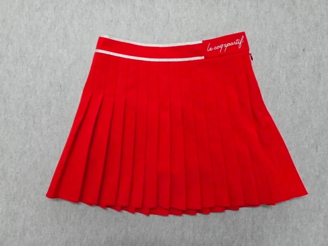 여성 64 르꼬끄 골프웨어 스커트 치마 상품이미지1
