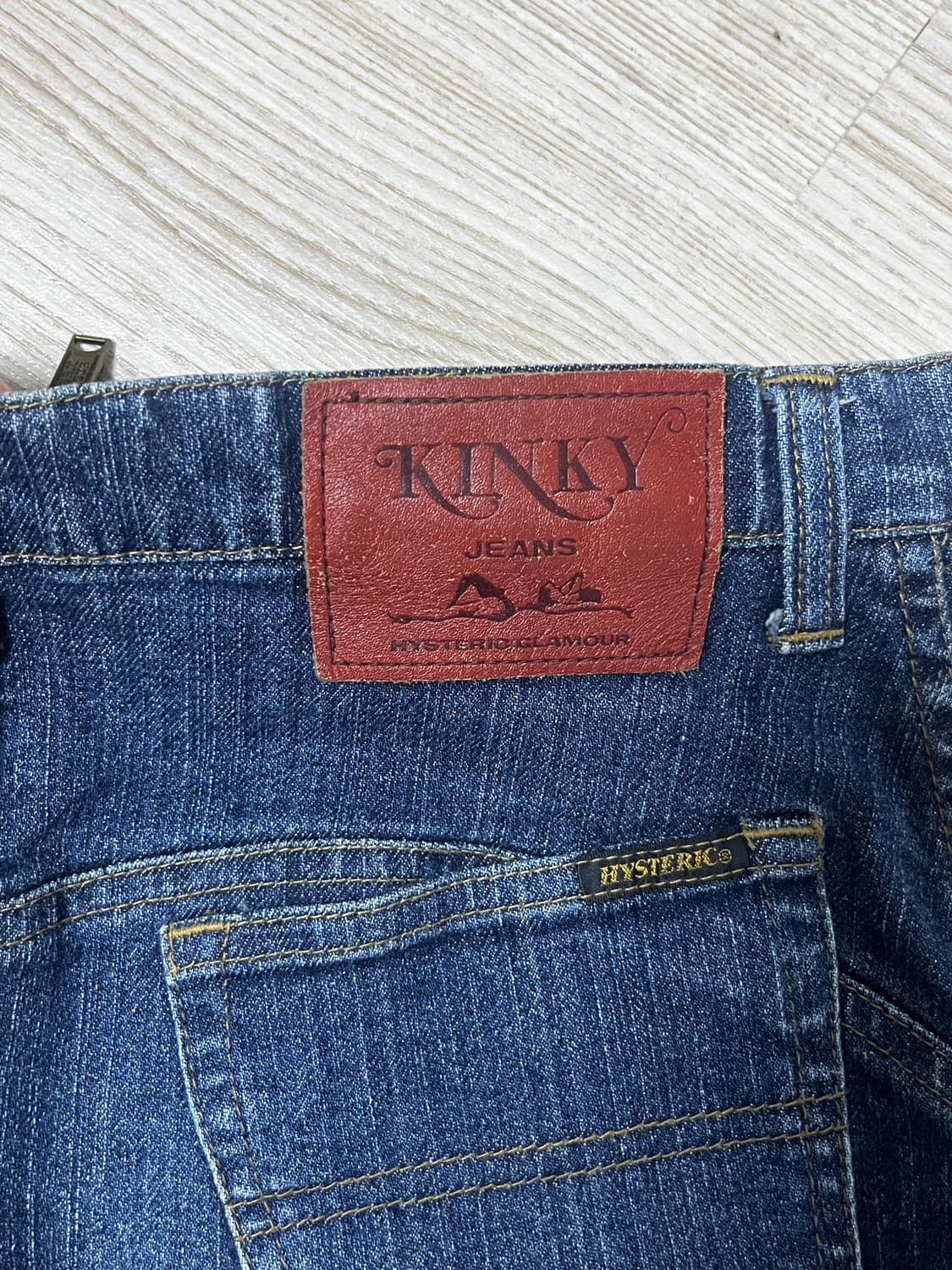 히스테릭글래머 빈티지 청치마 상품이미지3