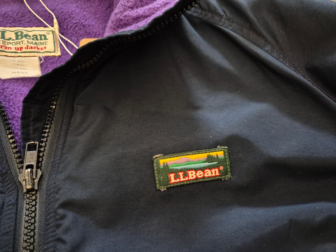 90s 엘엘빈 웜 업 자켓 상품이미지5