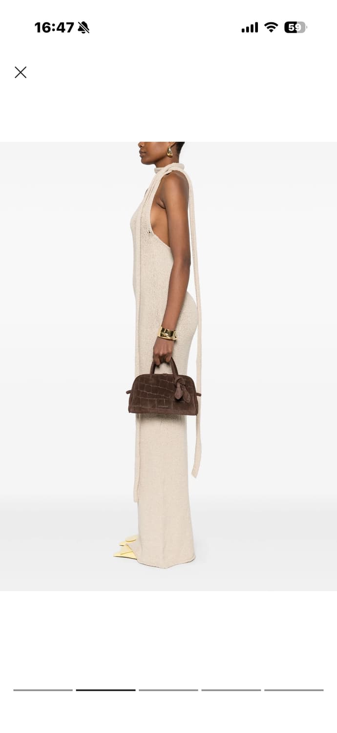 지크뮈스 투리스모 볼링백 스몰 다크 브라운 상품이미지1