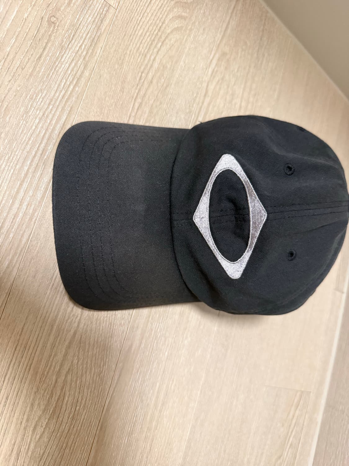 미스치프 롬버스 볼캡 블랙 상품이미지2