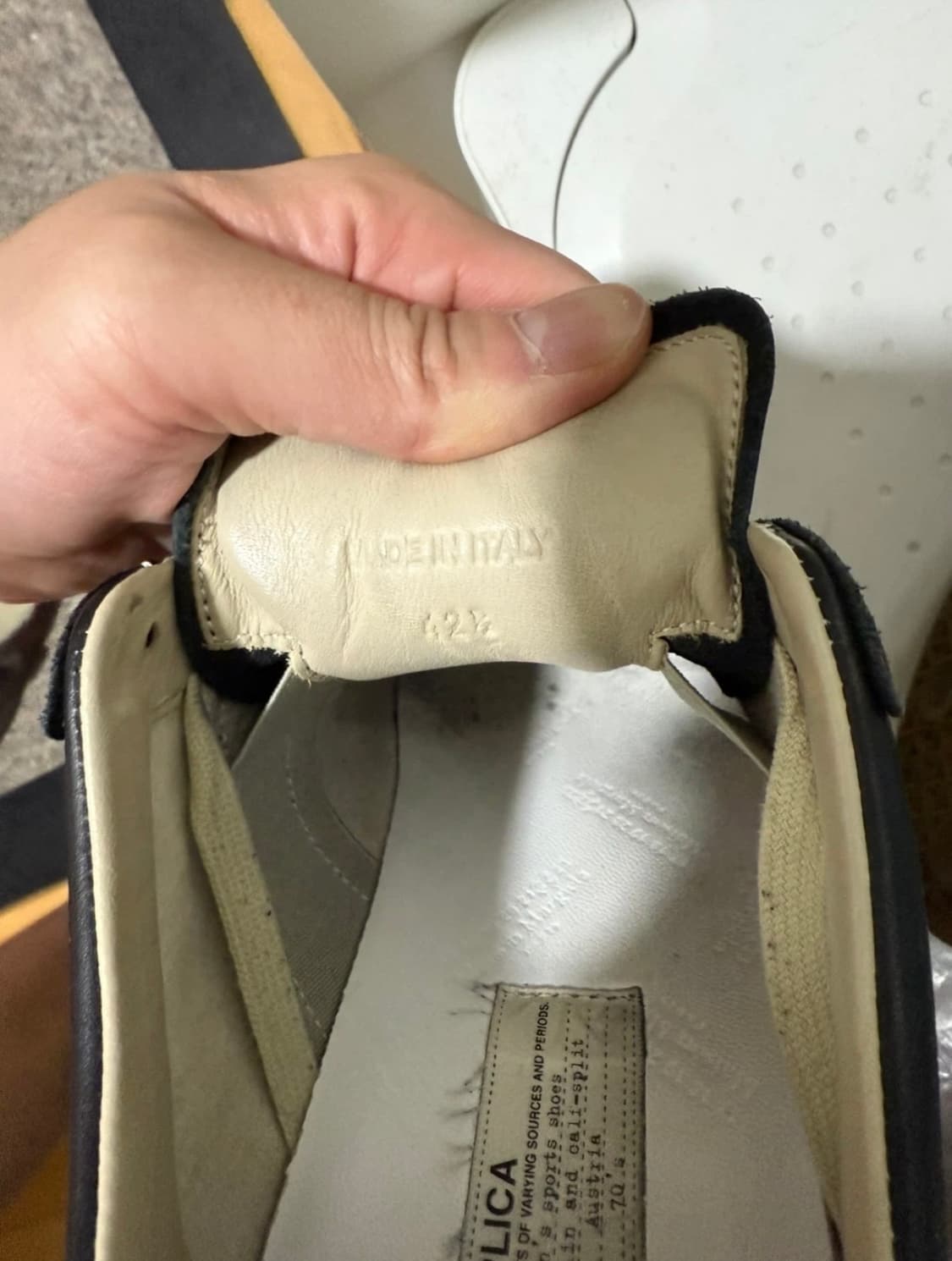 메종 마르지엘라 독일군 스니커즈 상품이미지3