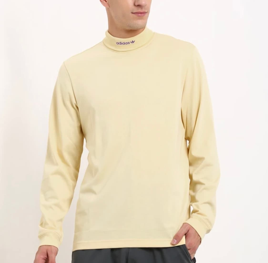 아디다스 하이 칼라 티 옐로우 상품이미지2