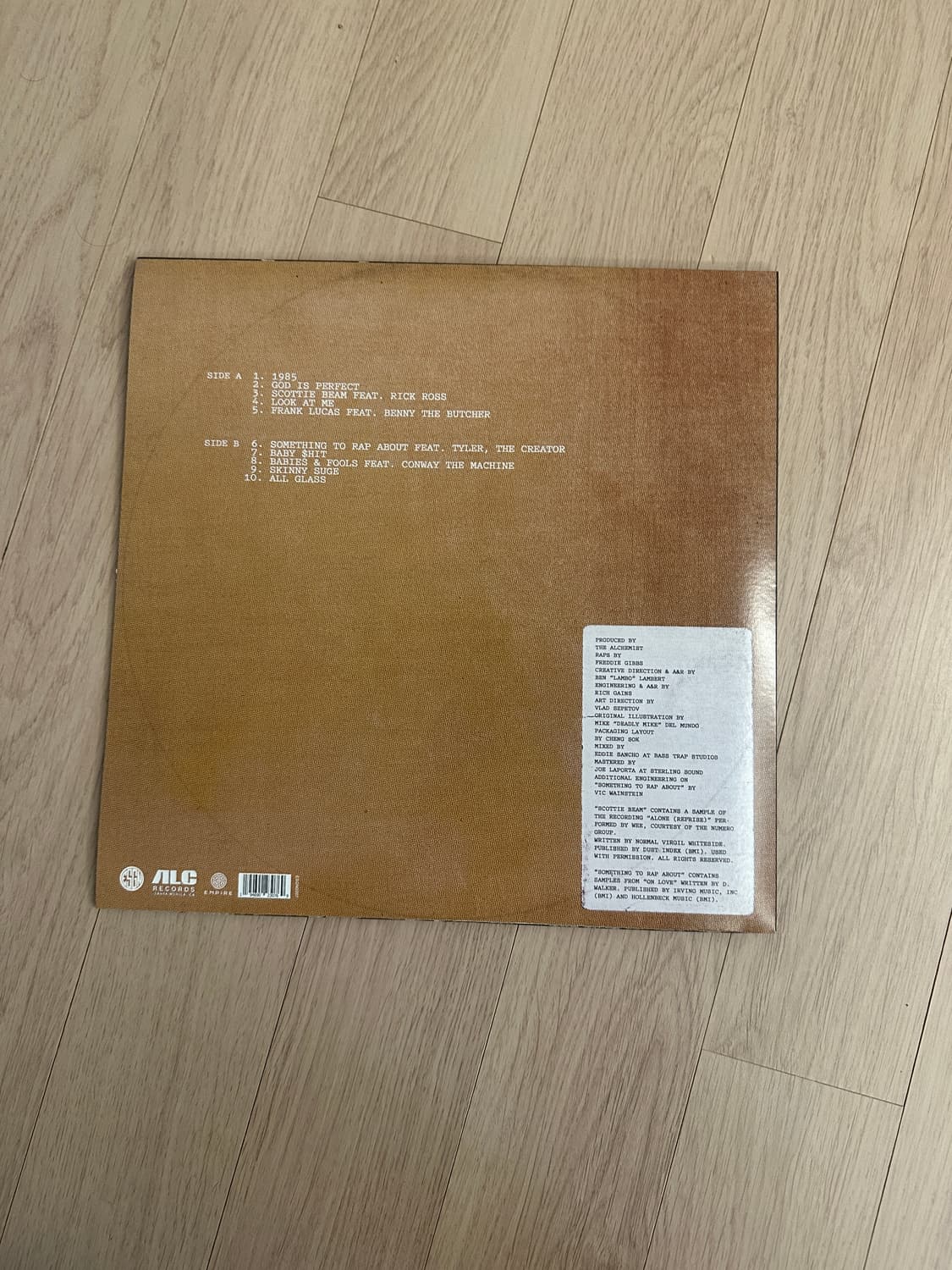 Freddie Gibbs & The Alchemist LP 상품이미지2