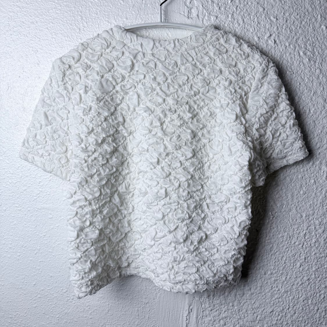 아옵트 aopt WRINKLE CROPPED T-SHIRT 상품이미지6