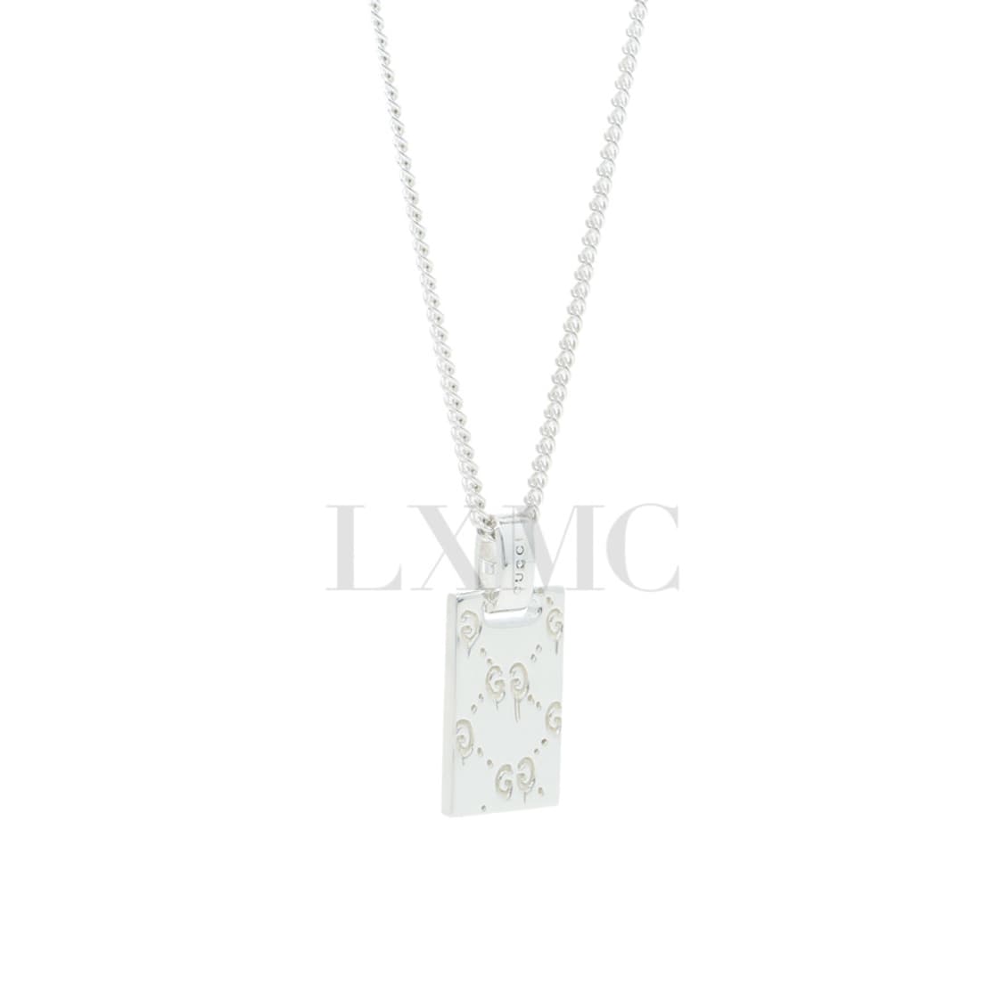 구찌 고스트 실버 목걸이 GG 펜던트 체인 네크리스 455315 상품이미지5