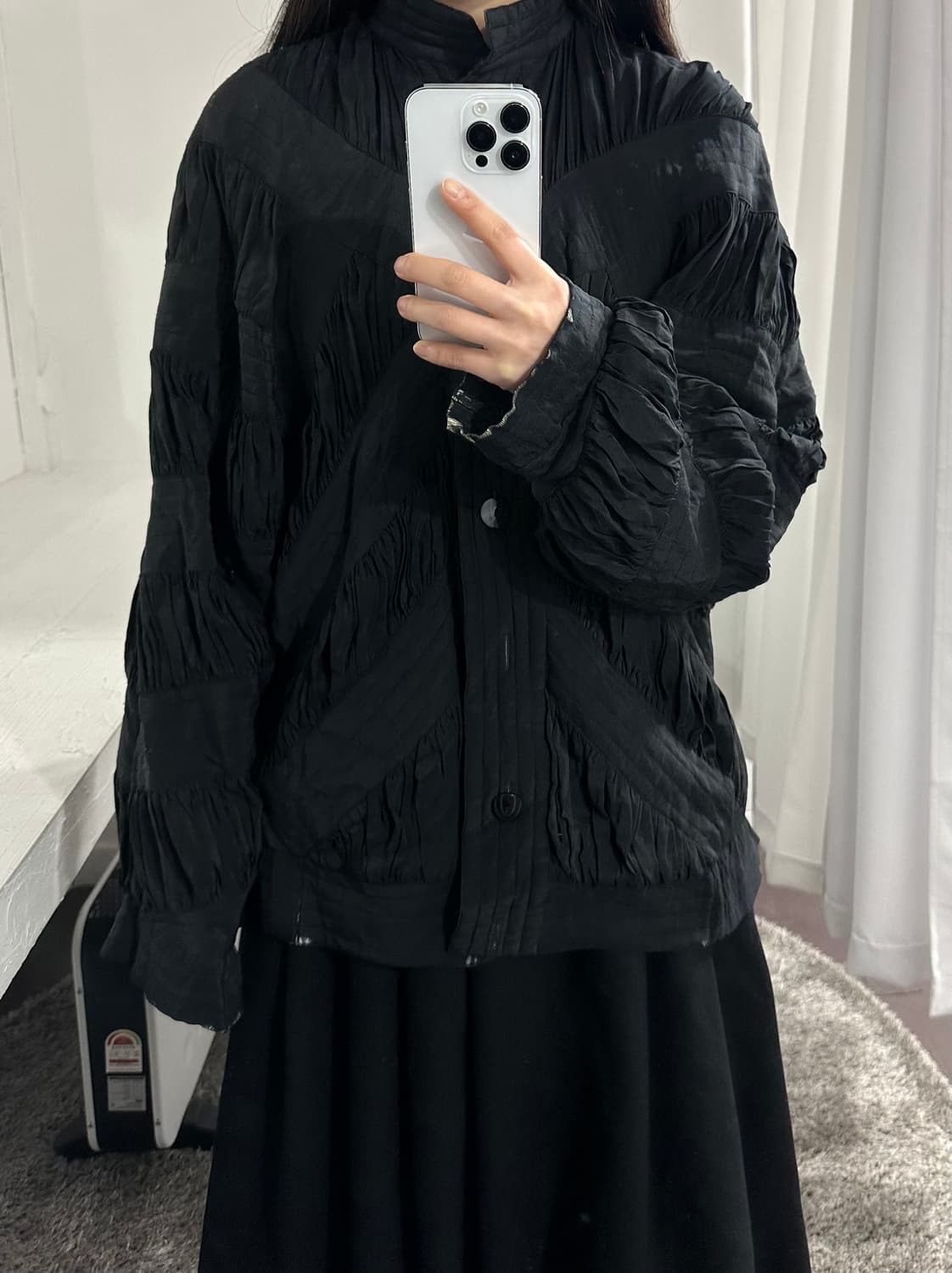 perlita silk design jacket 상품이미지2