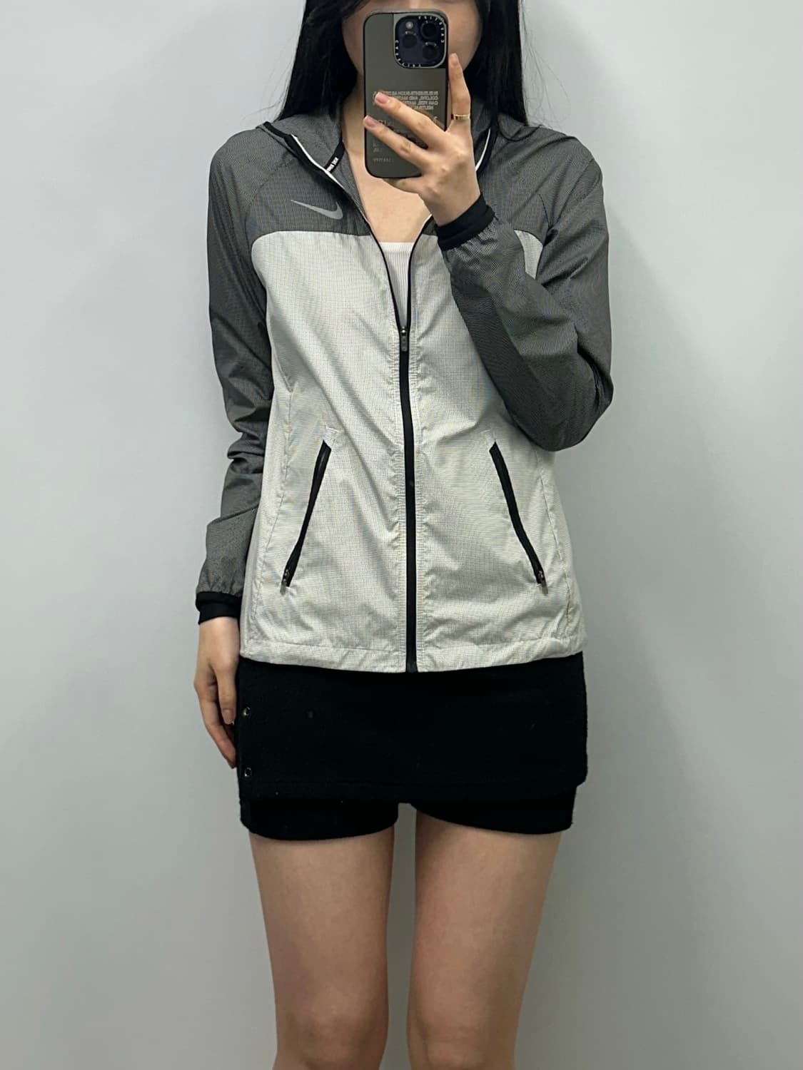 나이키 러닝 배색 바람막이 자켓 상품이미지1