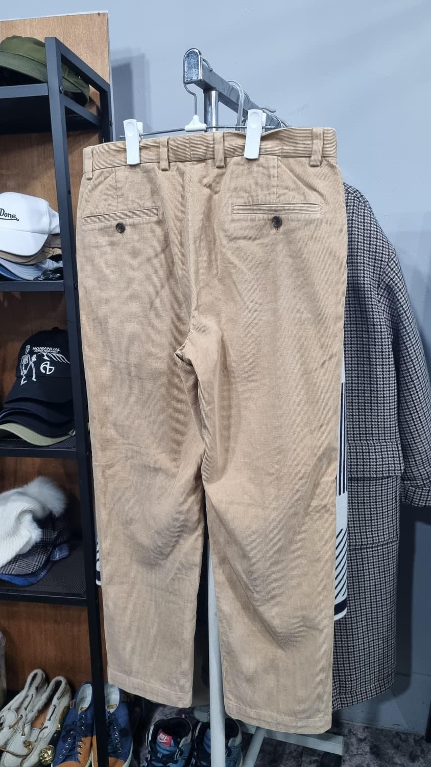 브룩스브라더스 골덴바지 클락핏 베이지 허리32~33  상태좋음 상품이미지2