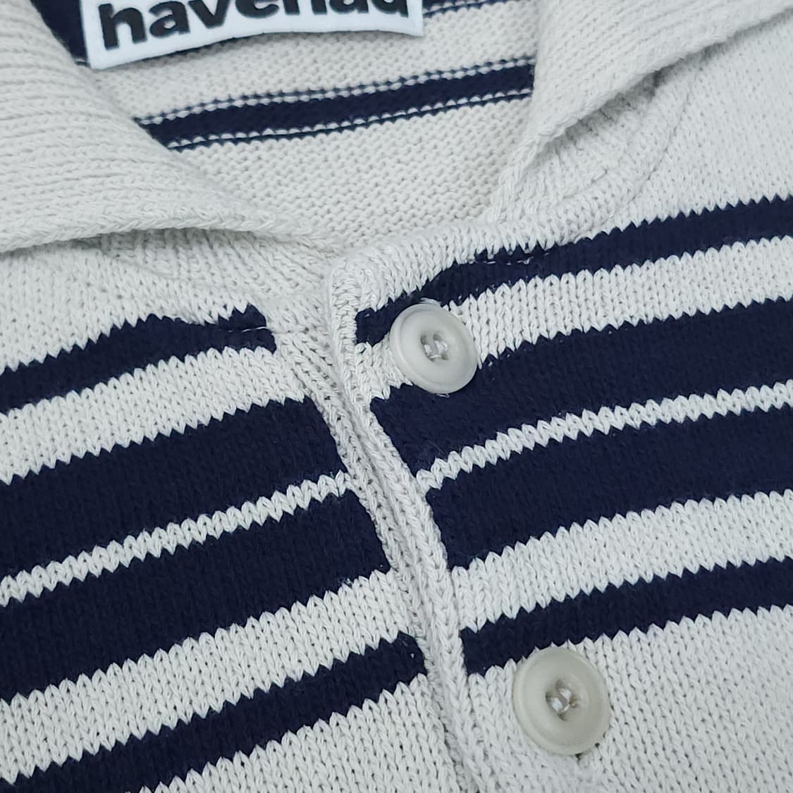 (2)해브해드 남자 스트라이프 카라티 반팔 니트 티셔츠 여름 상품이미지5