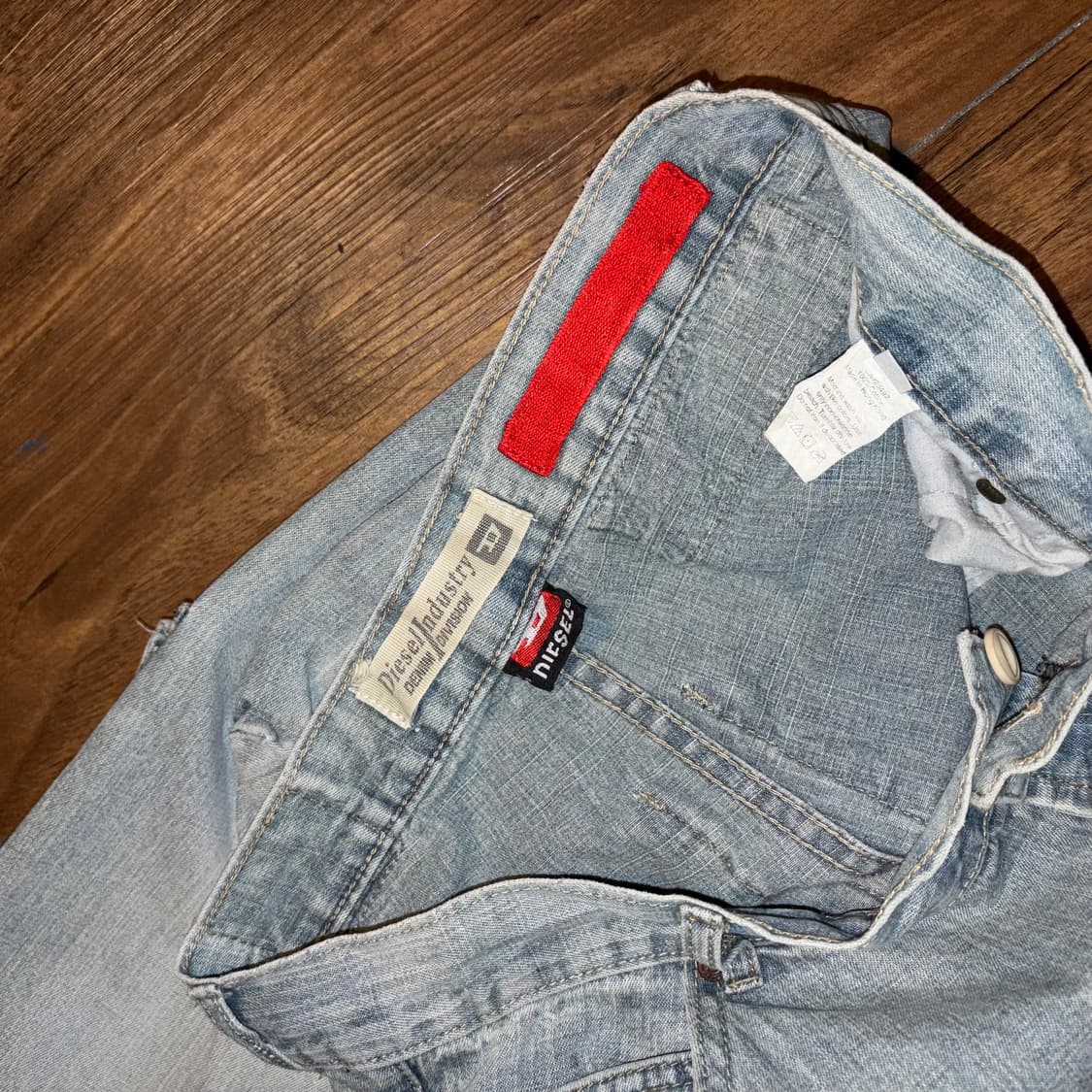 Diesel washed curve pocket denim pants 상품이미지6