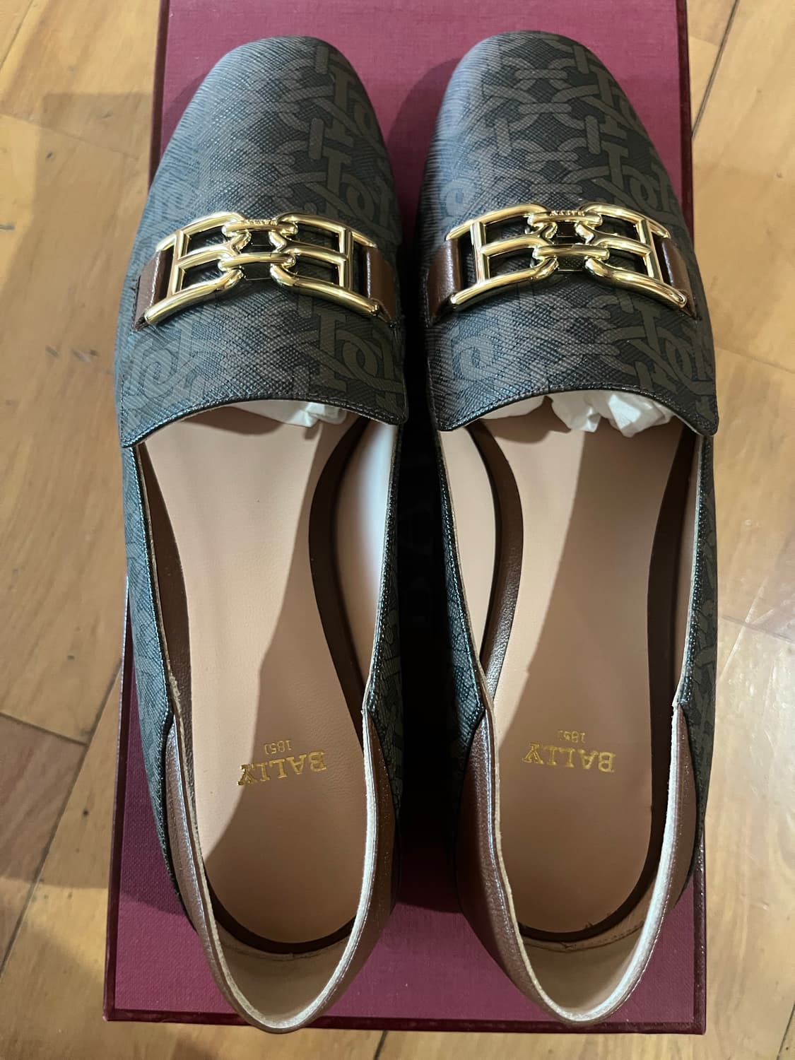 BALLY 발리 신발 단화 플랫슈즈 새상품 상품이미지2