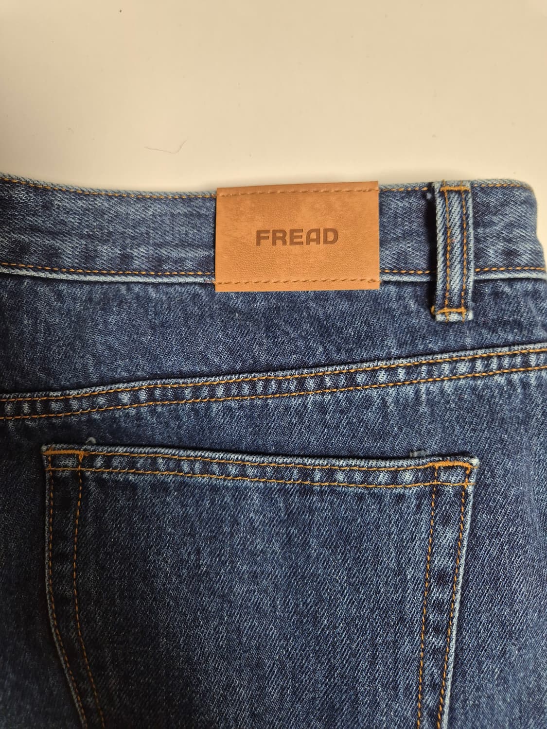 fread 프레드 073 투턱 데님 팬츠 3사이즈 상품이미지5