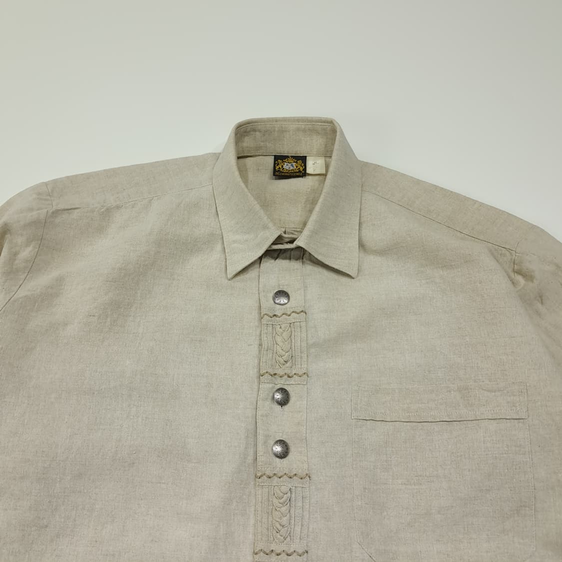 CL728 XL 해머슈미트 90s 린넨코튼 독일 트라흐텐 바바리안 알펜 상품이미지2