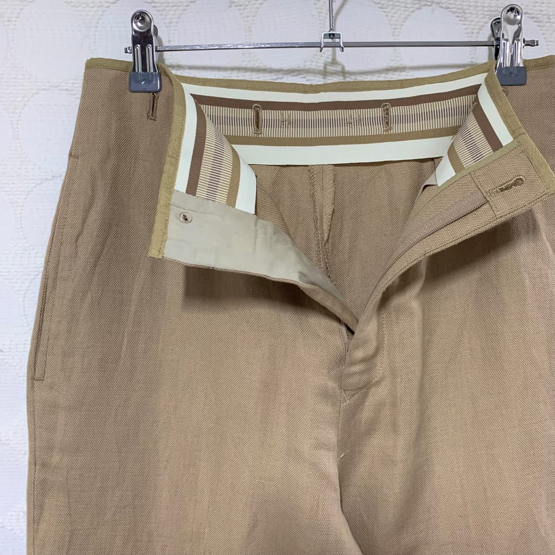 장폴고티에 옴므 코튼 린넨 브리치즈 팬츠 상품이미지6