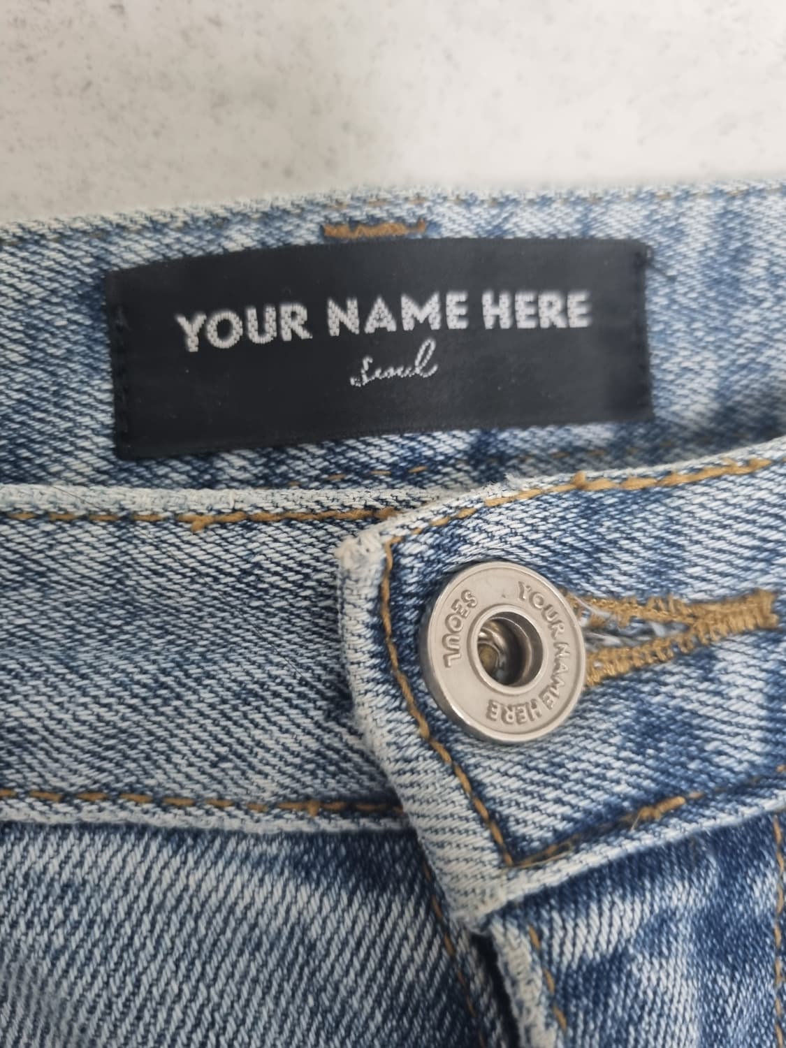 [나눔] 유어네임히어 데님 팬츠 청바지 상품이미지3