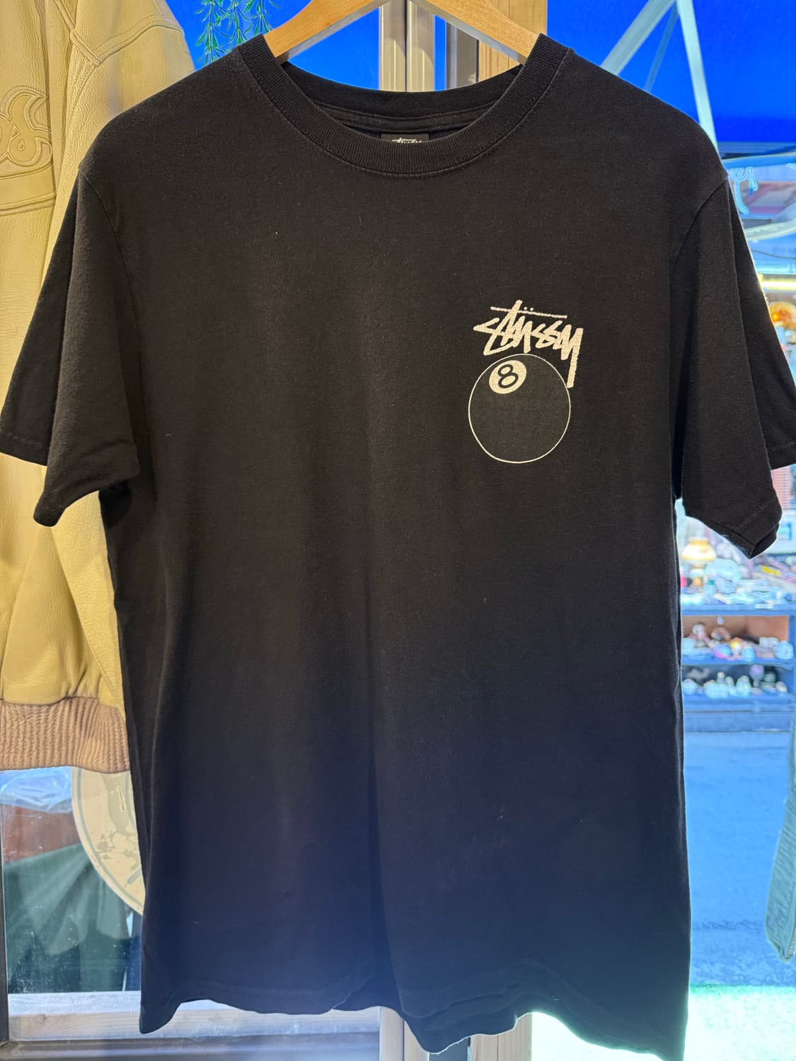 스투시 8볼 블랙 반팔티 상품이미지1