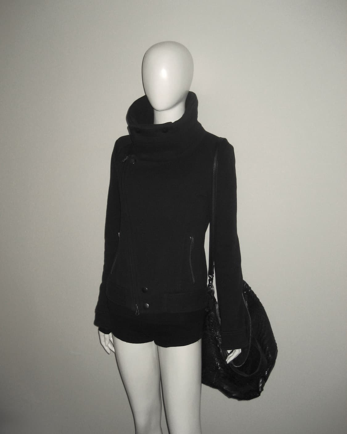 MOUSSY 하이넥 비대칭 보노 집업 자켓 상품이미지9