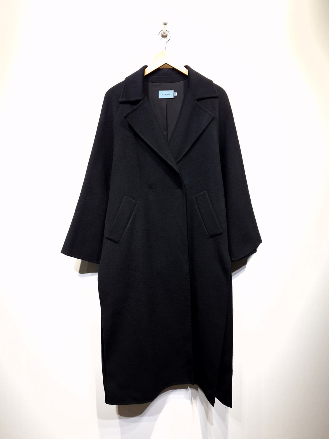 BLUMIN 블루민 로샤슬릿 핸드메이드 울 코트(m) 상품이미지1