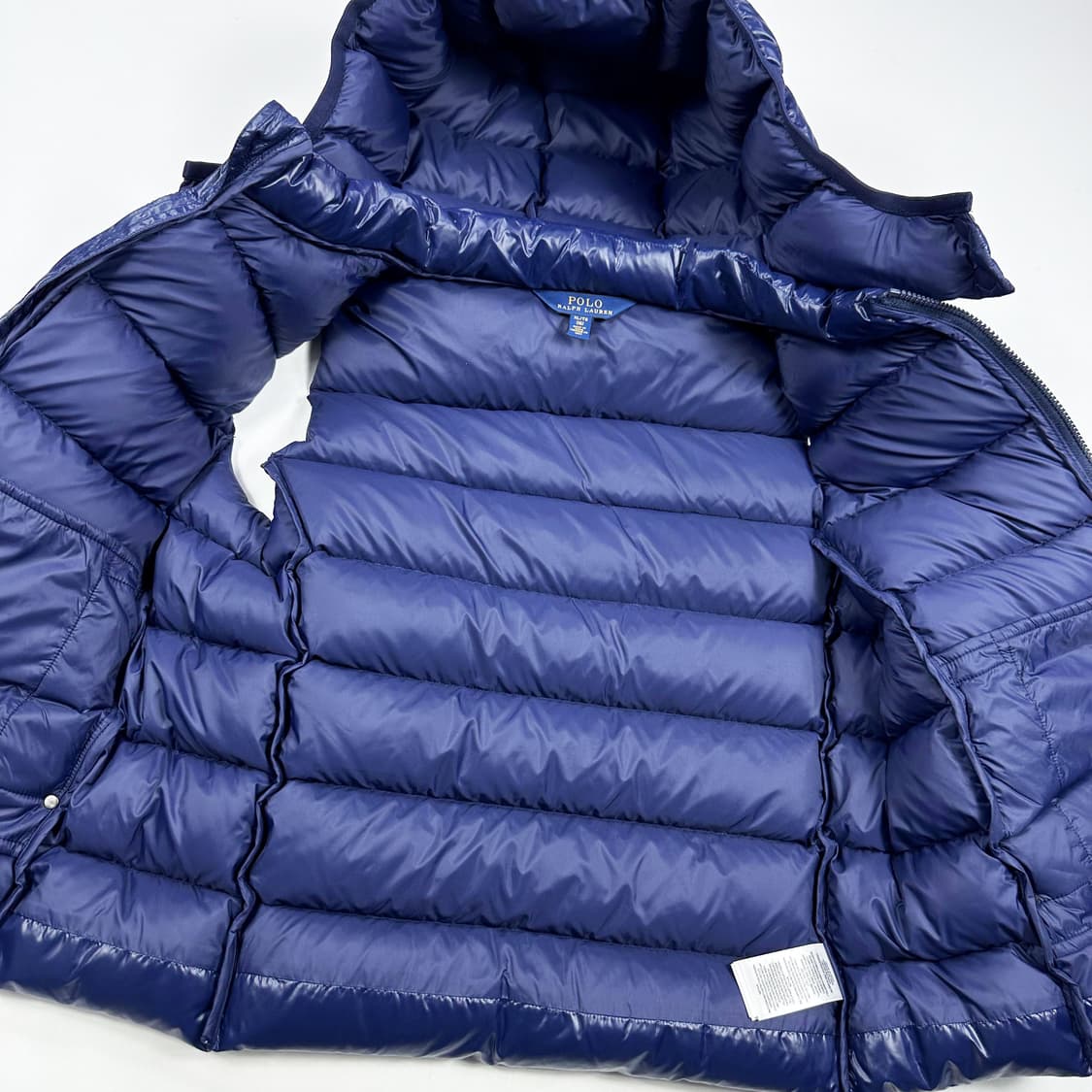 폴로 랄프로렌 걸즈 푸퍼 다운 패딩 조끼 네이비 걸즈XL 상품이미지6