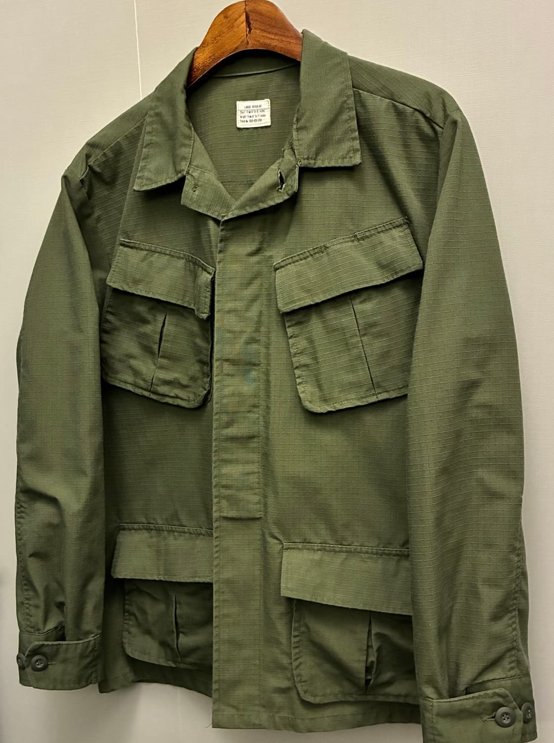 (L)YMCL KY 코튼 립스탑 og107 정글퍼티그자켓 야상 상품이미지2