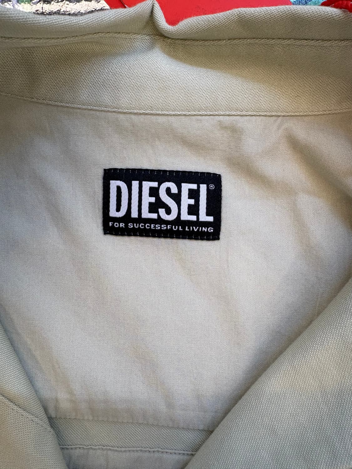 디젤 유틸리티 코튼 셔츠 상품이미지3