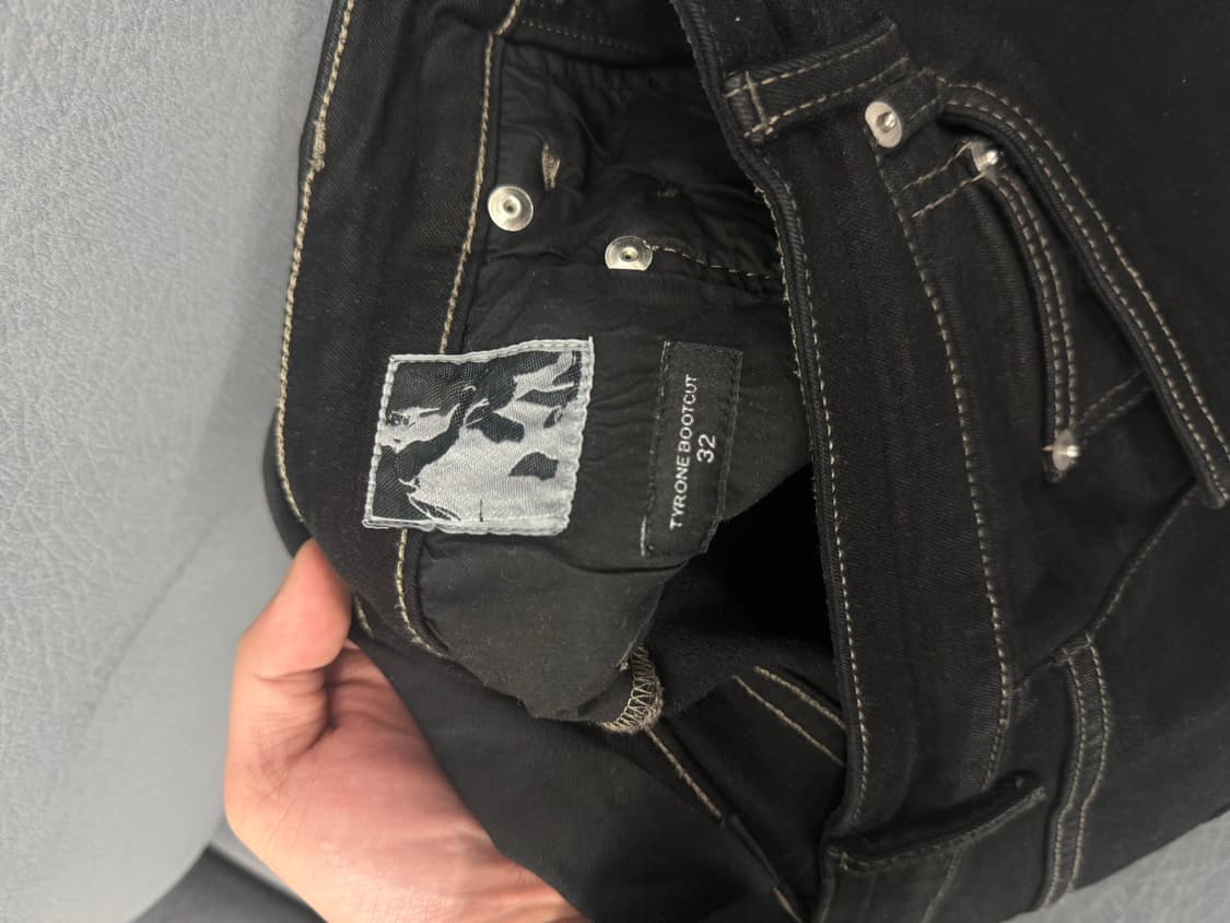 [32] Rick Owens 릭오웬스 타이론 부츠컷 SBB 상품이미지3