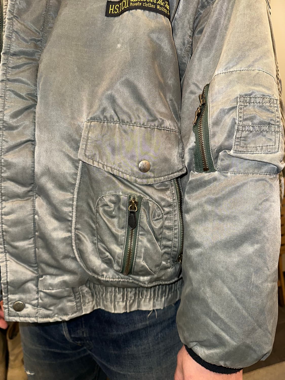 Houston reissue ma-1 flight jacket 상품이미지5