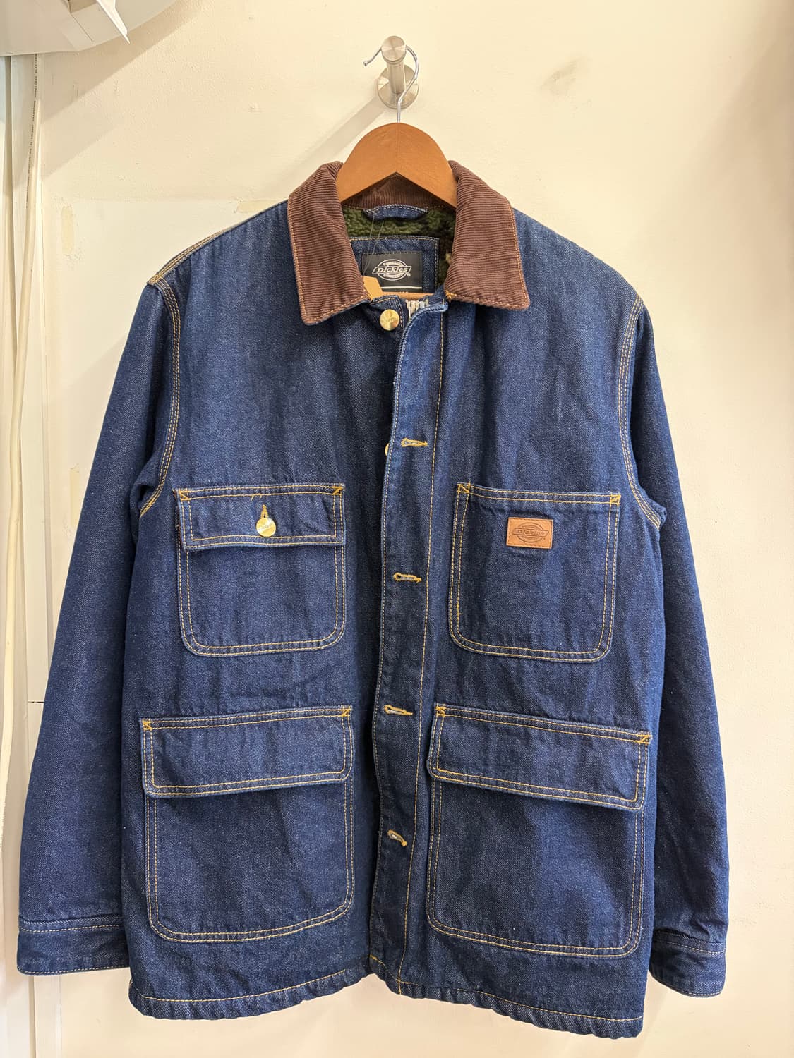 N102. 디키즈 코듀로이 카라 초어자켓 상품이미지1