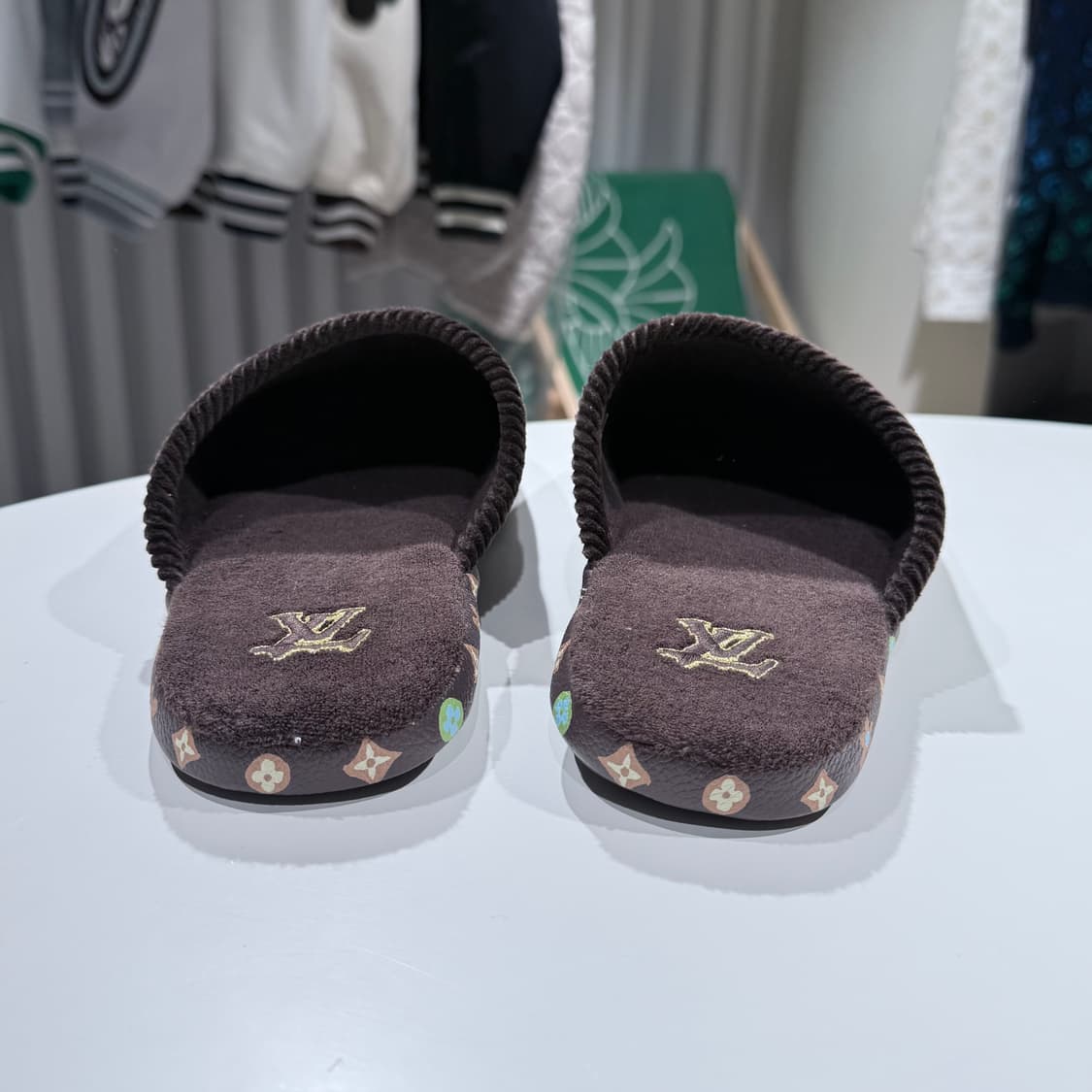 8 / 루이비통 LV 팔라스 슬리퍼 브라운 상품이미지4