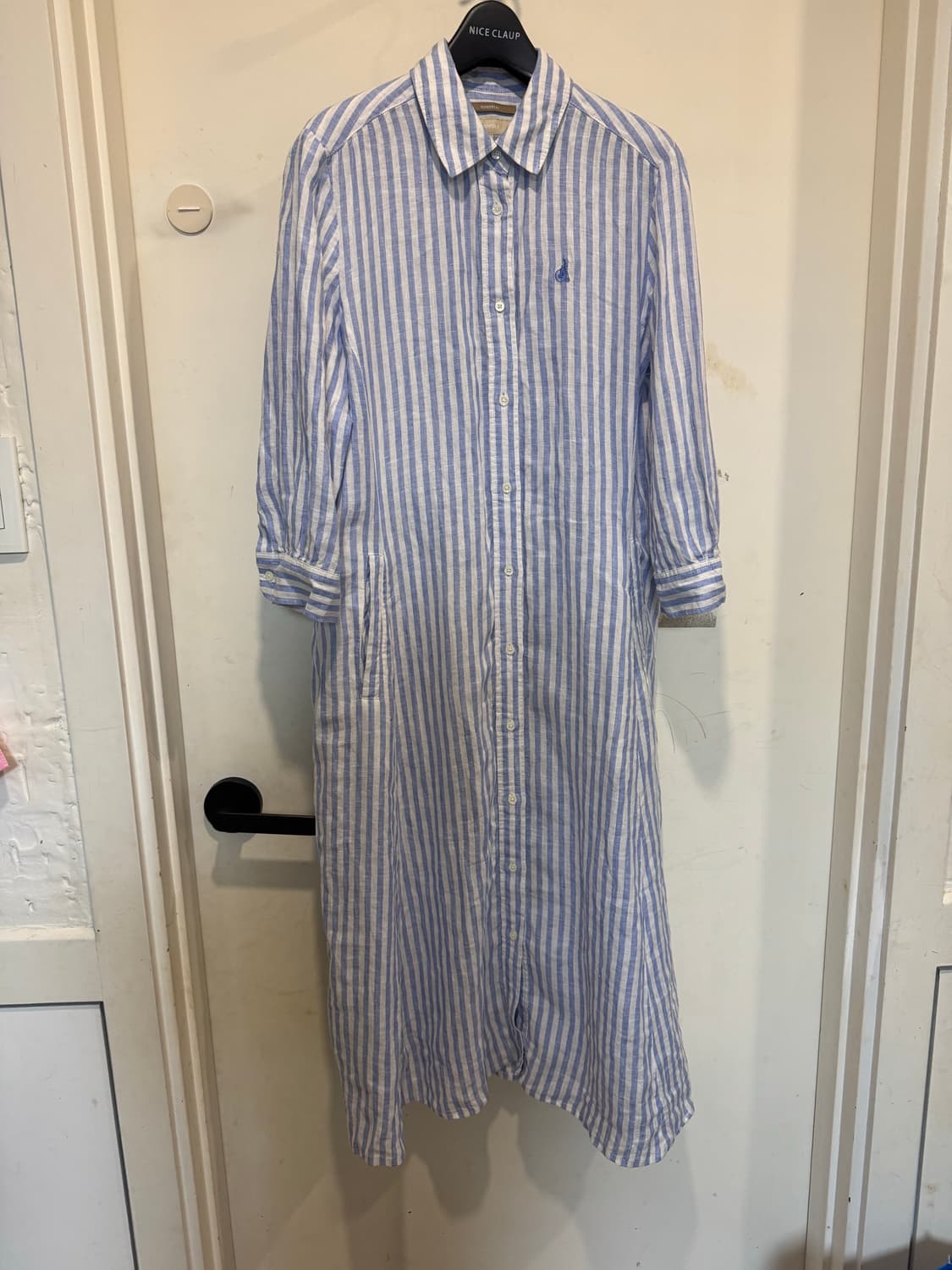 beanpole 빈폴 블루린넨 원피스 상품이미지9