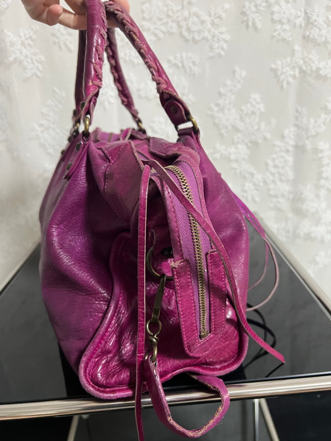 발렌시아가 클래식 모터백 상품이미지5