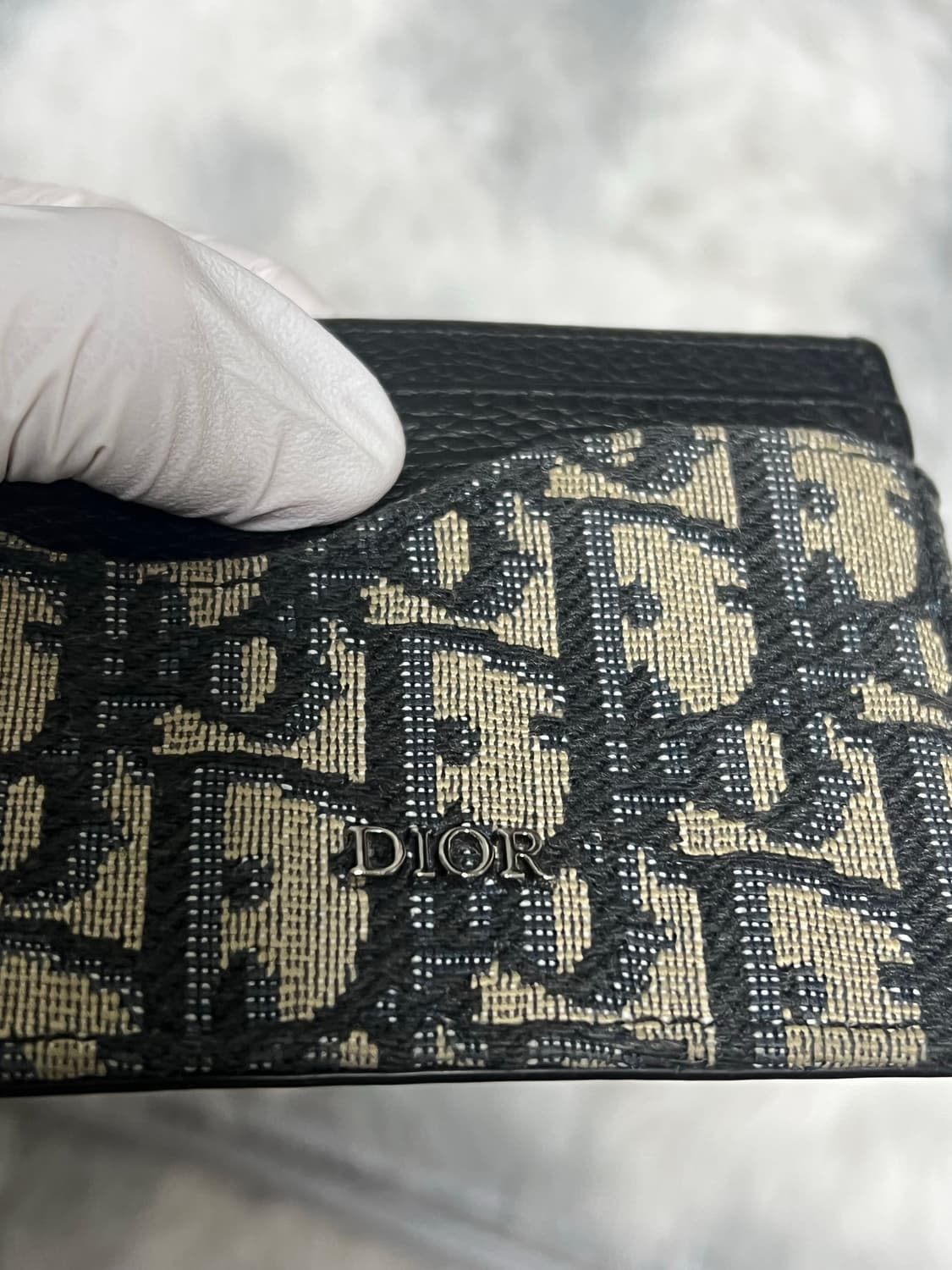 디올 오블리크 신형 카드지갑 상품이미지4