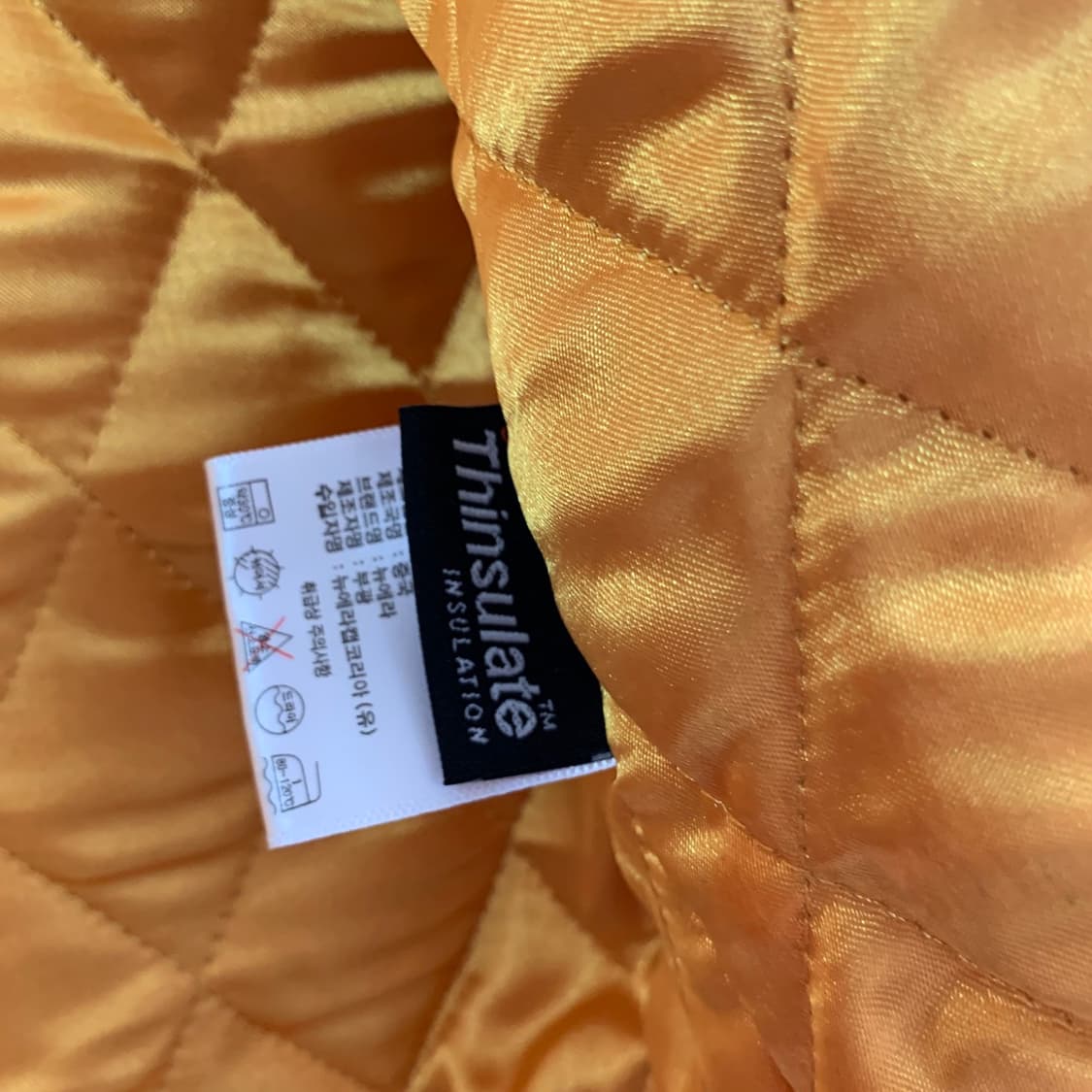 M 뉴에라 버건디 새틴 바시티 스타디움 야구 자켓 상품이미지10