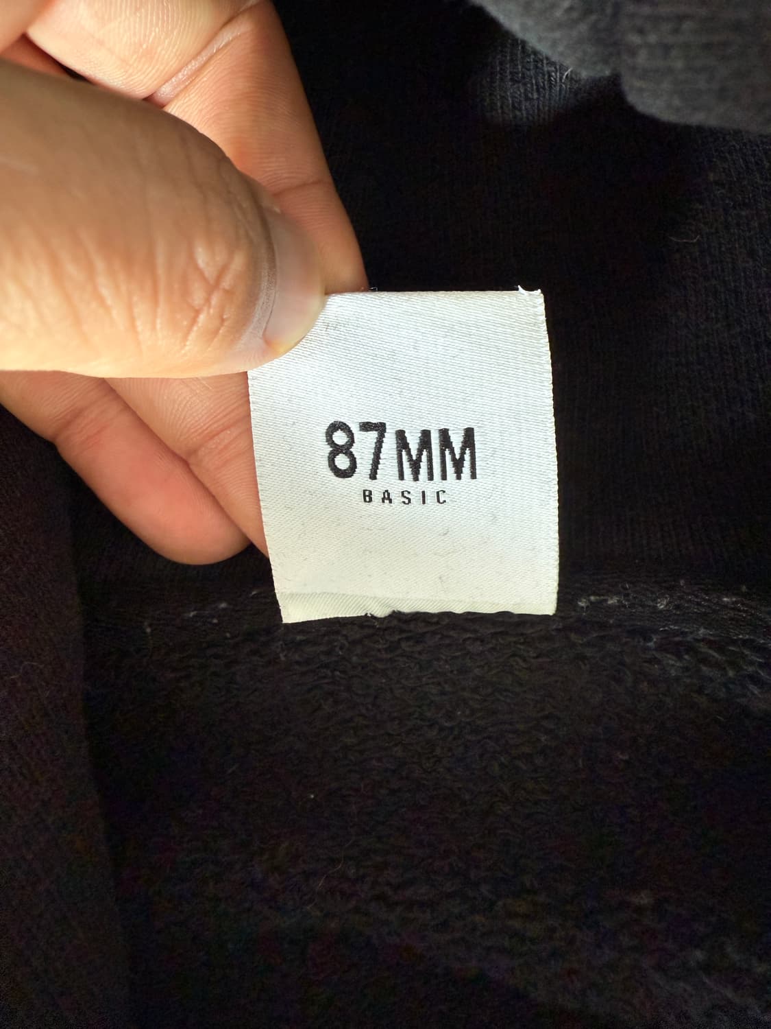 87MM 헤비코튼 후드 상품이미지5