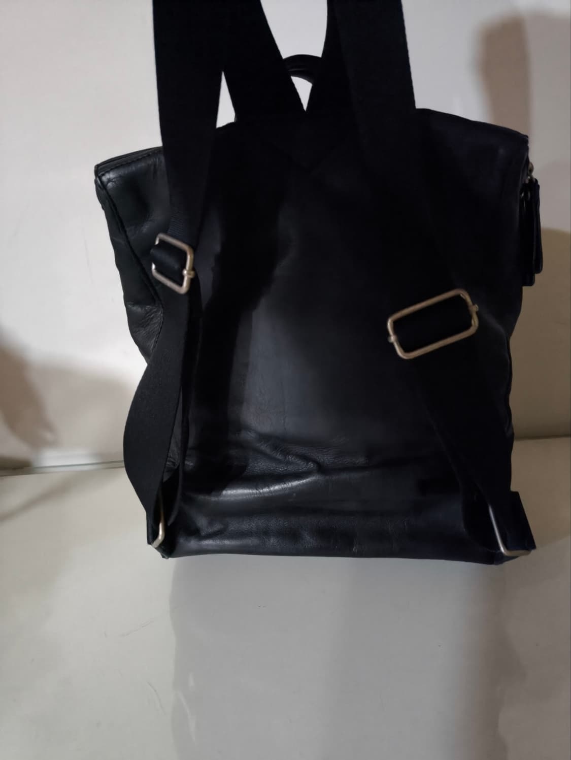 만다리나덕 소가죽 미니 백팩 상품이미지5