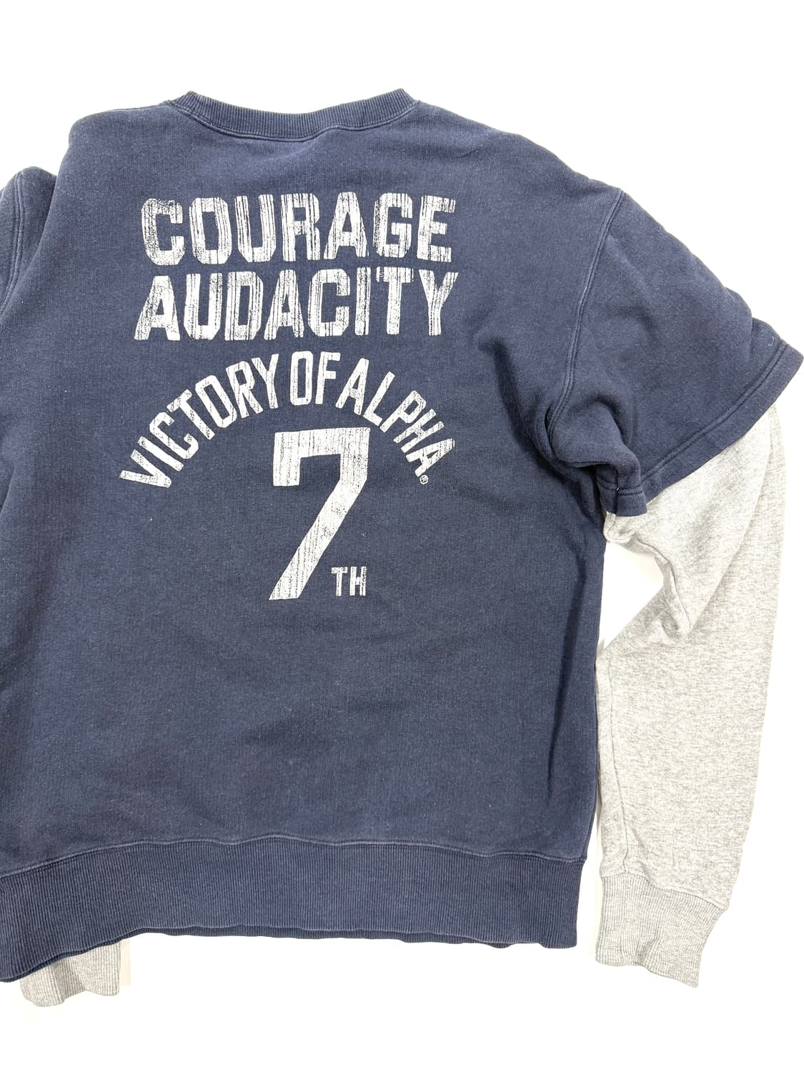 빅토리 오브 알파 No.7 레이어드 스웻셔츠 상품이미지4