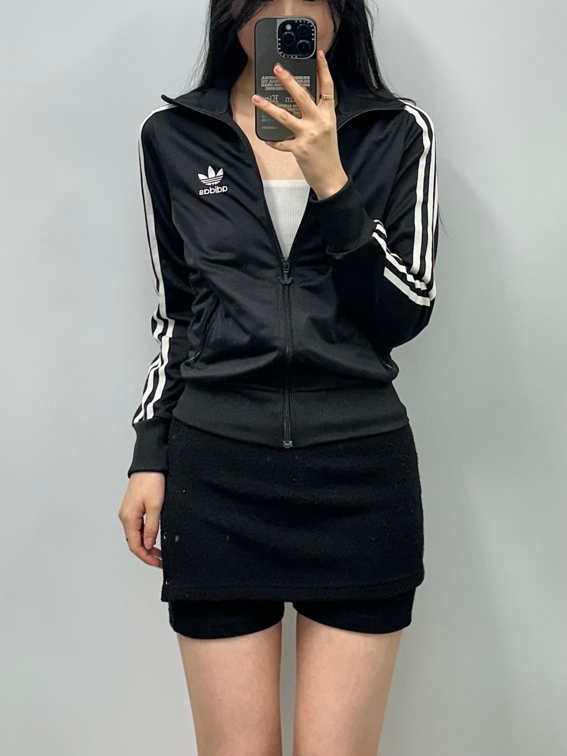 아디다스 파이어버드 제니 블랙 트랙 져지 상품이미지1