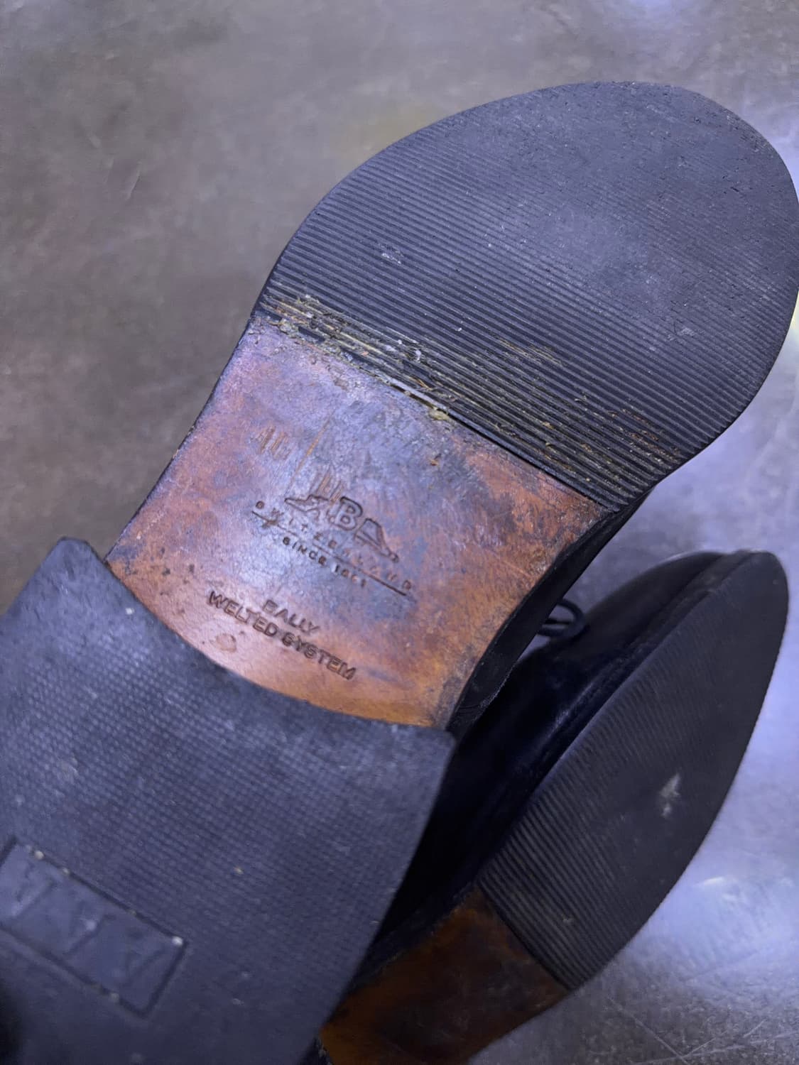 발리 클래식 타보 Y팁 프랑스 메이드 슈즈 구두 더비 9사이즈 상품이미지9