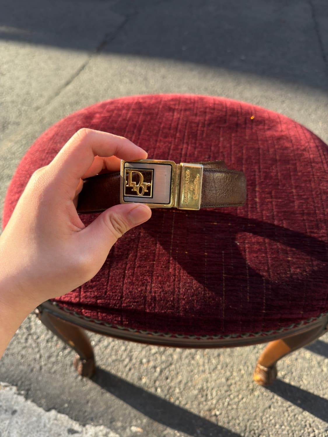 90‘s Dior Belt 상품이미지4