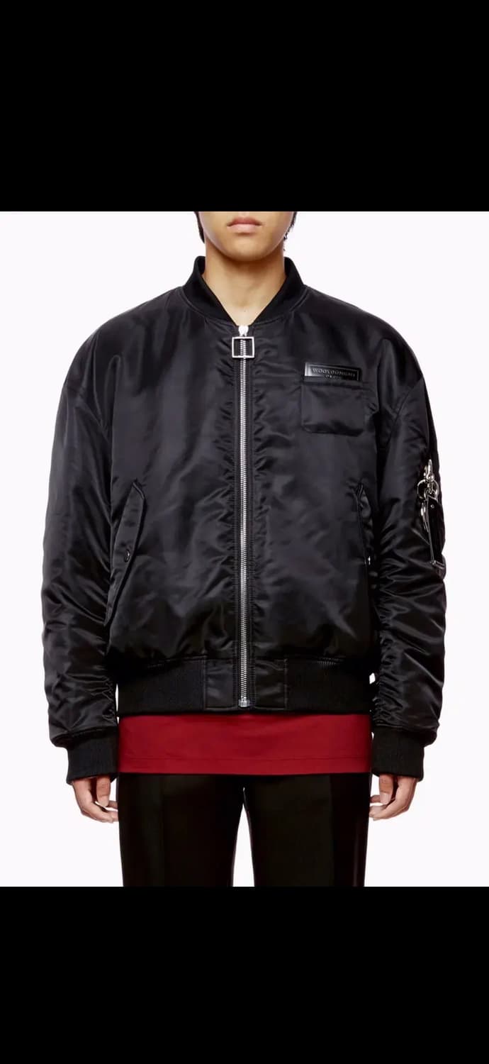 우영미 마원 백로고 ma-1 50사이즈 상품이미지1