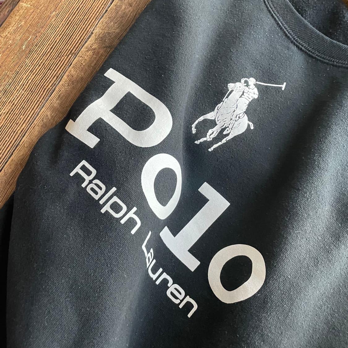 폴로 랄프로렌 로고 맨투맨 상품이미지2