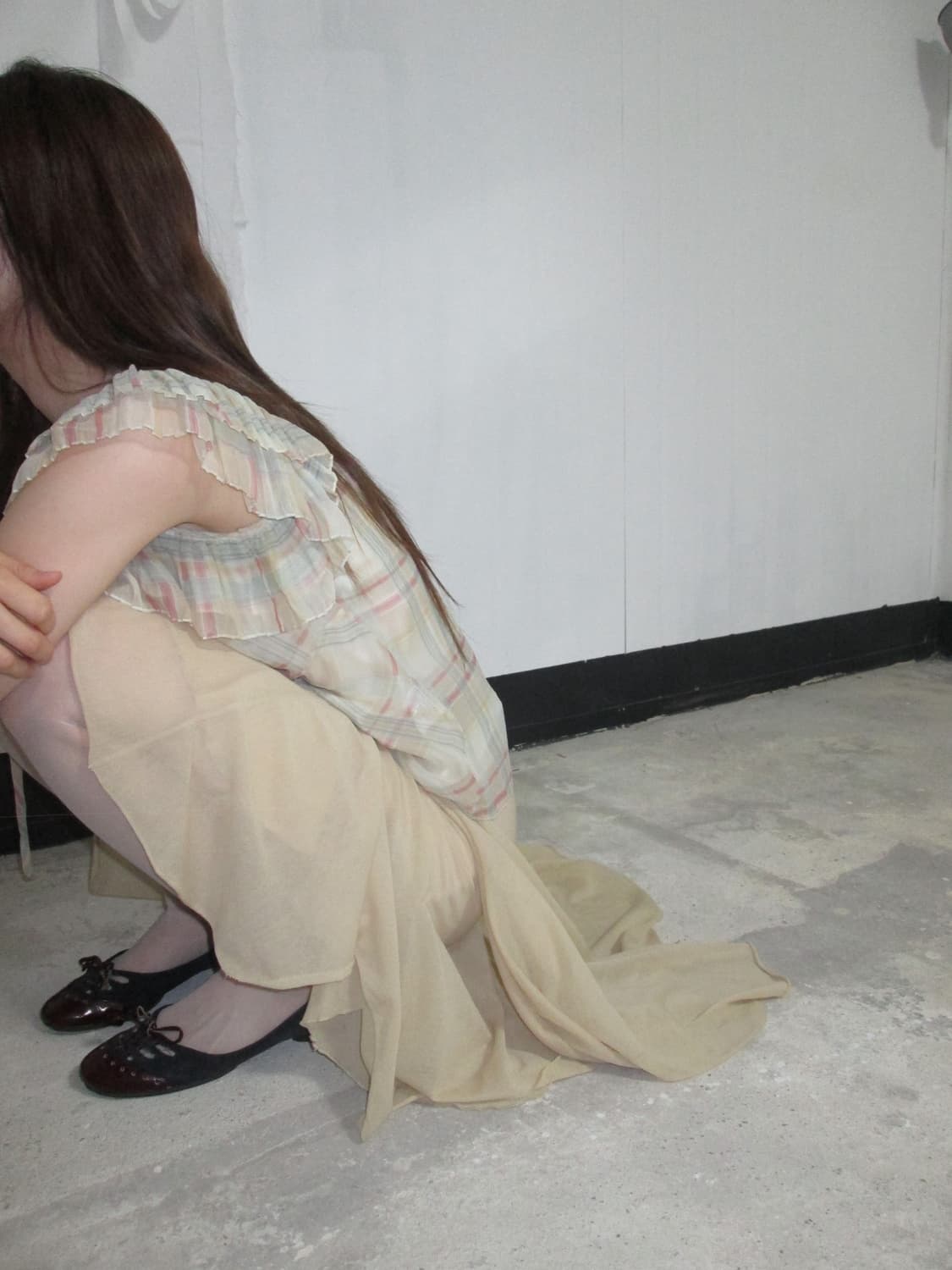 Polo Butterfly Layered Skirt 상품이미지5