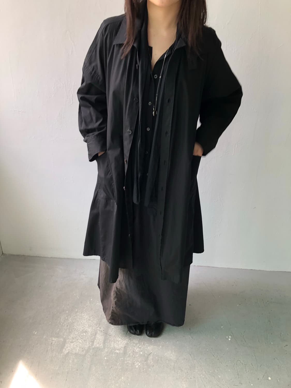 마틴 마르지엘라 90년대 6번라인 롱 스커트 상품이미지2