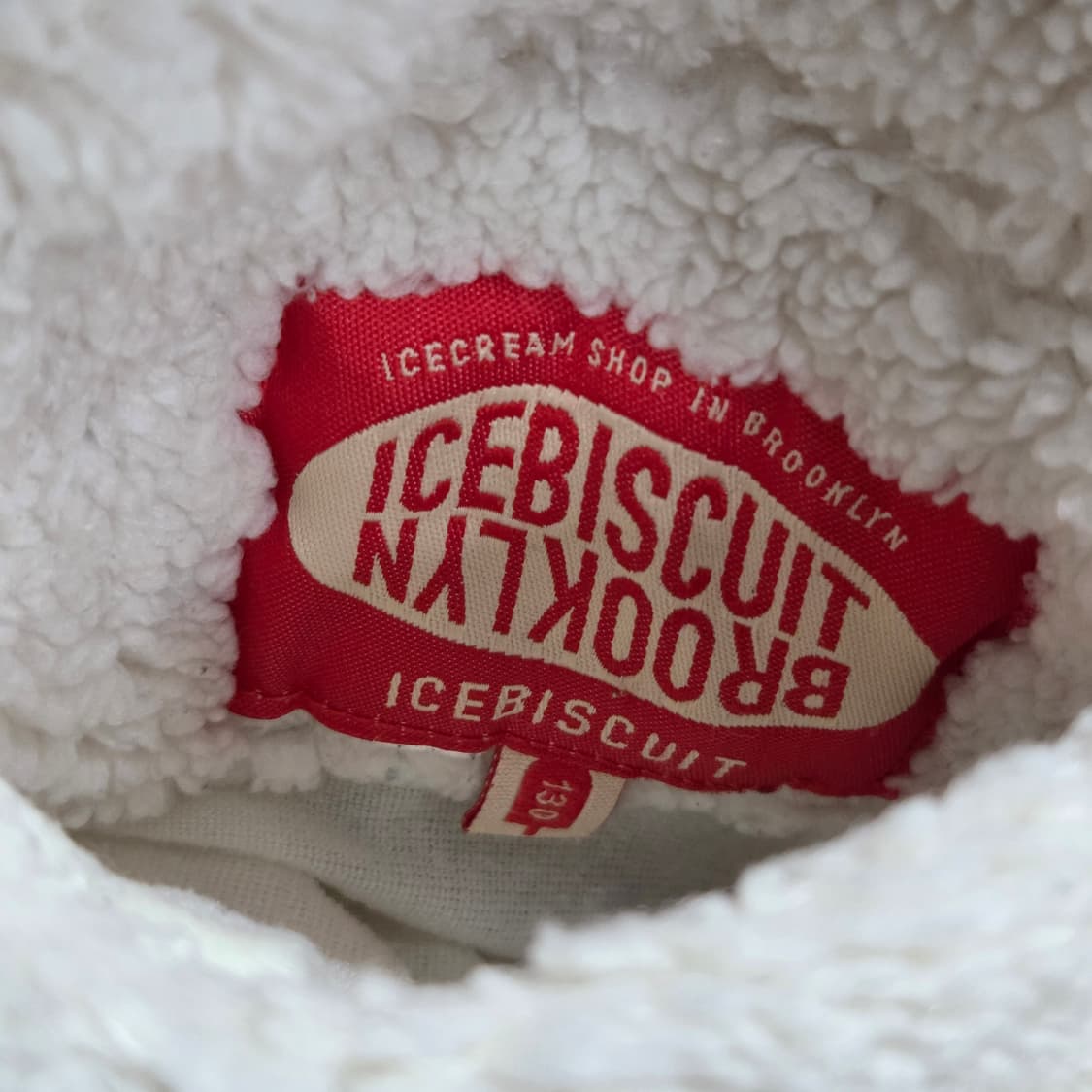 아이스비스킷 키즈 리버시블 양털 플리스 베스트 130 상품이미지2