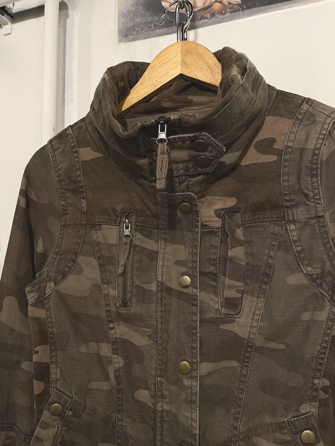 prd 유틸리티 카모 밀리터리 자켓 y2k 상품이미지2